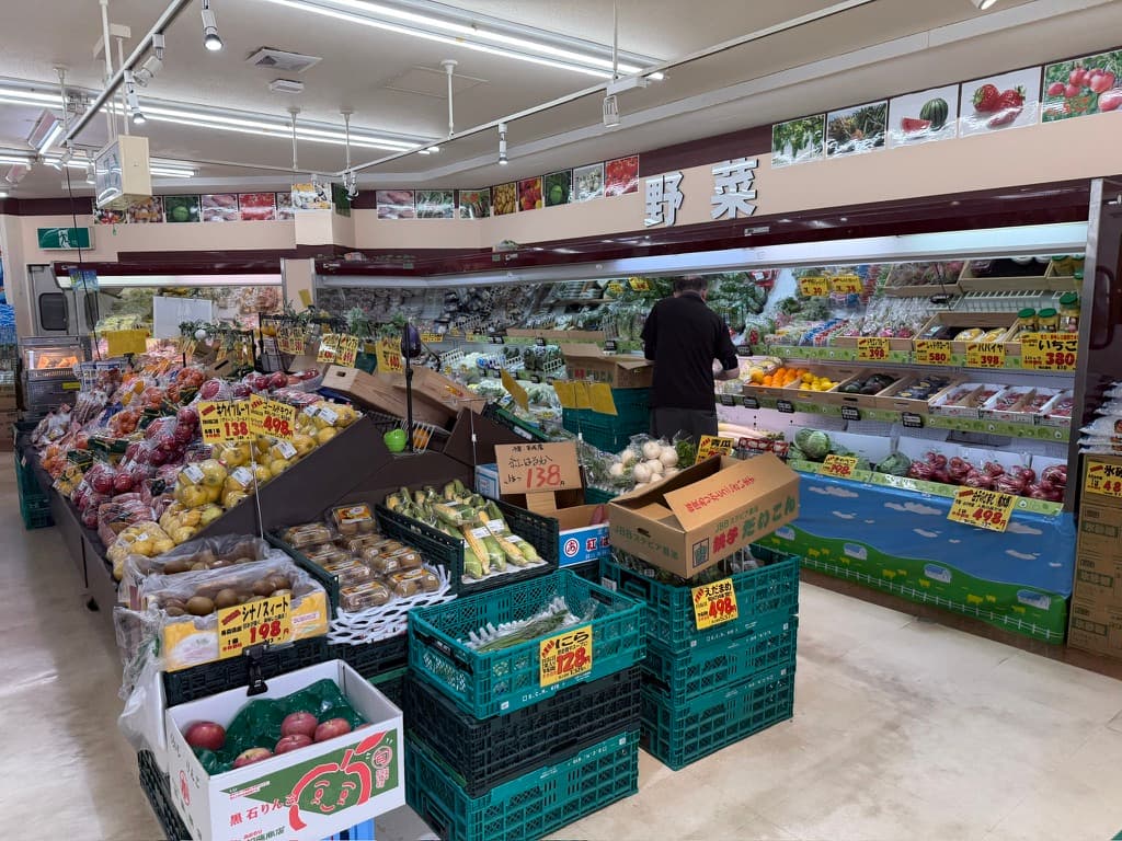 青果売場